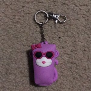 Bath & body works hand sanitizer monkey keychain